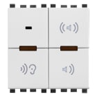 VIMAR SPA - VIW20586.B MICROFONO DI CHIAMATA BIANCO