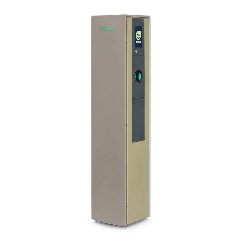 SCAME PARRE SPA - SCA205.B59-BB COLONNINA BE-B 2 PRESE T2 7,4KW
