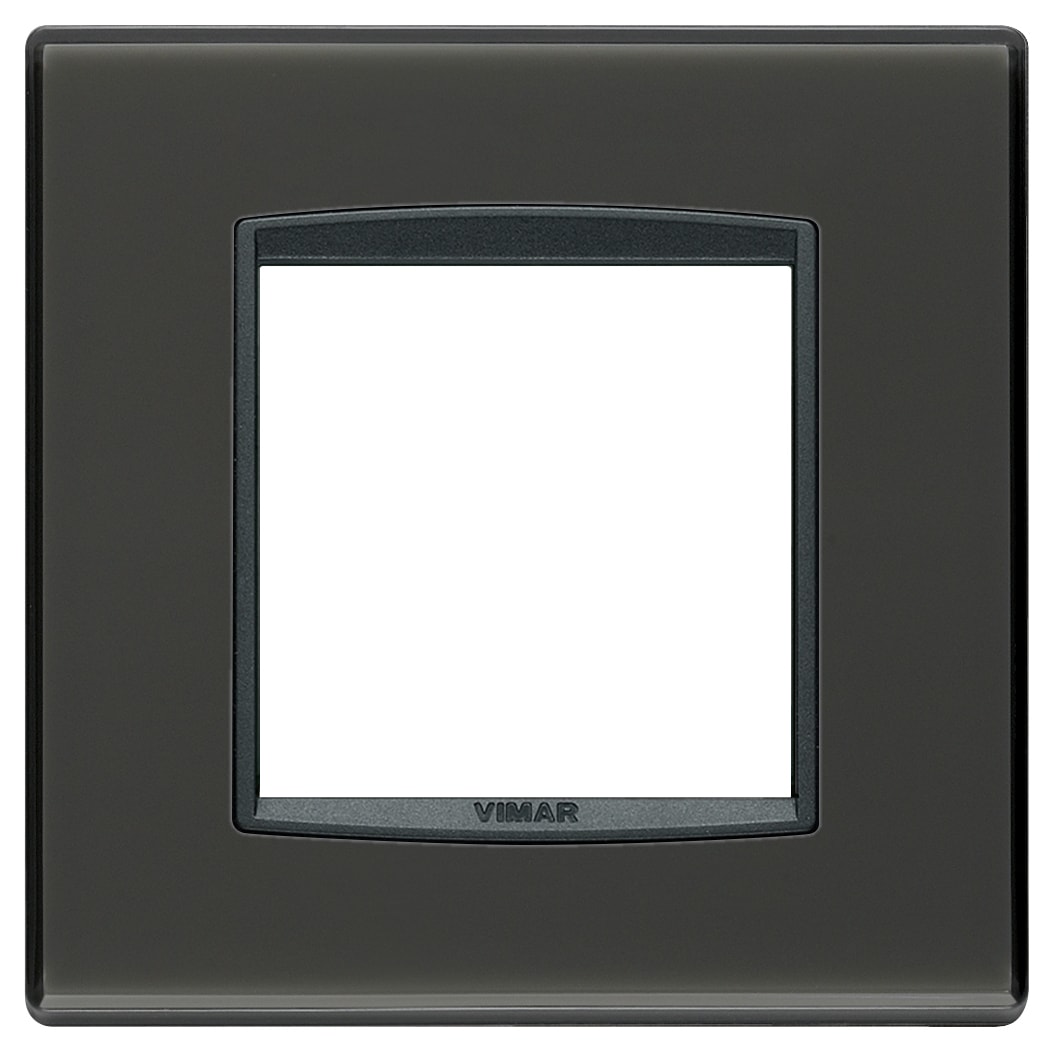 VIMAR SPA - VIW20642.42 PLACCA CLASSIC 2M REFLEX ANTRACITE