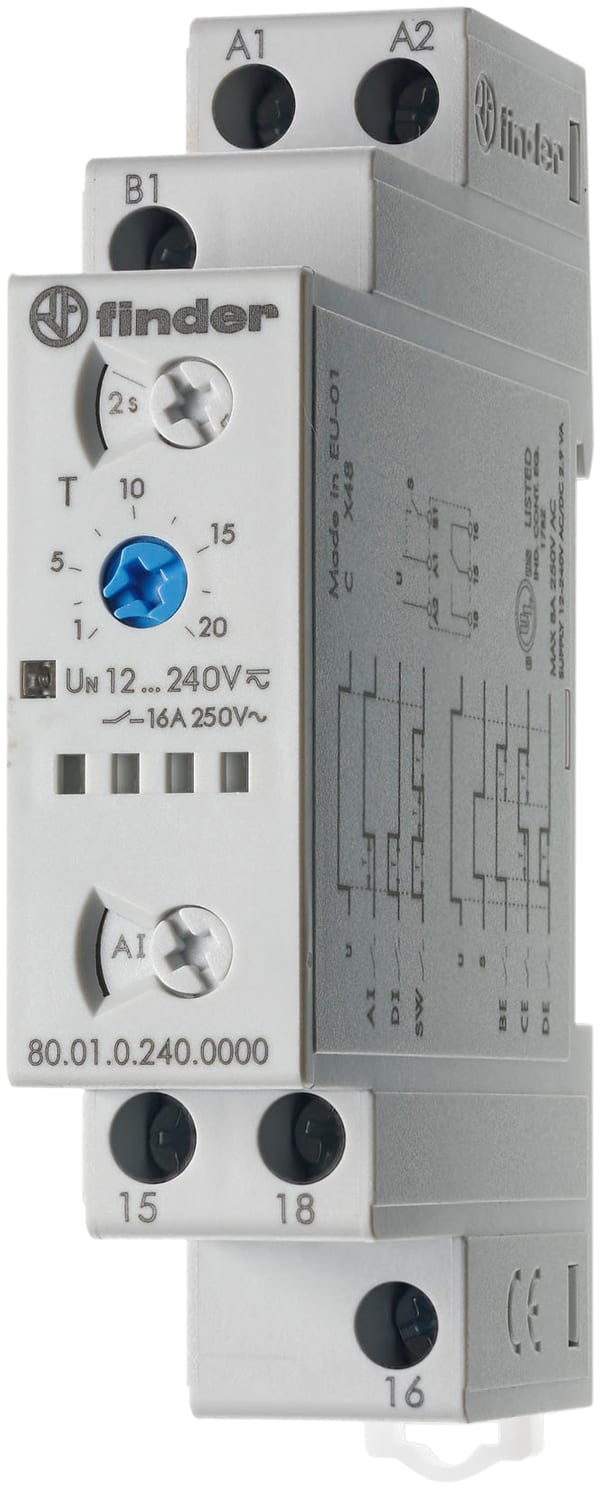 FINDER SPA - FIN800102400000PAS TEMPORIZZATORE MODULARE