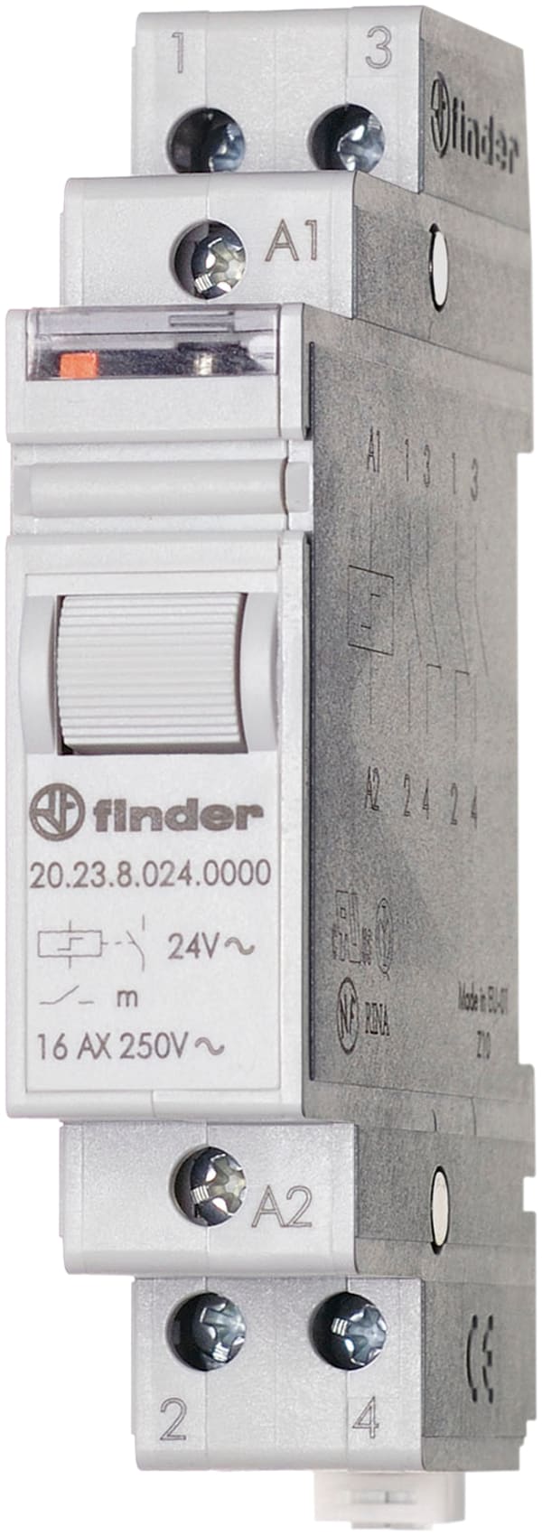 FINDER SPA - FIN202390124000 RELE AD IMPULSI 17.5MM 1NO+1NC 16A