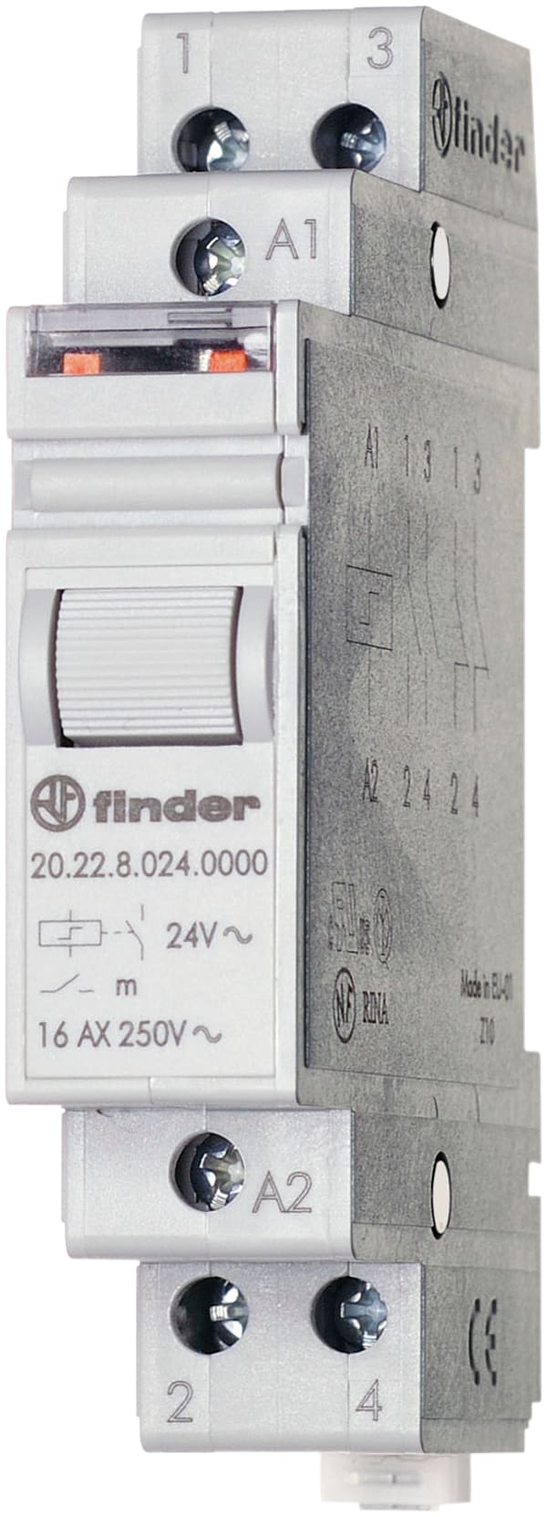 FINDER SPA - FIN202890124000 RELÈ AD IMPULSI 17.5MM 2NO 16A 4SEQUENZE