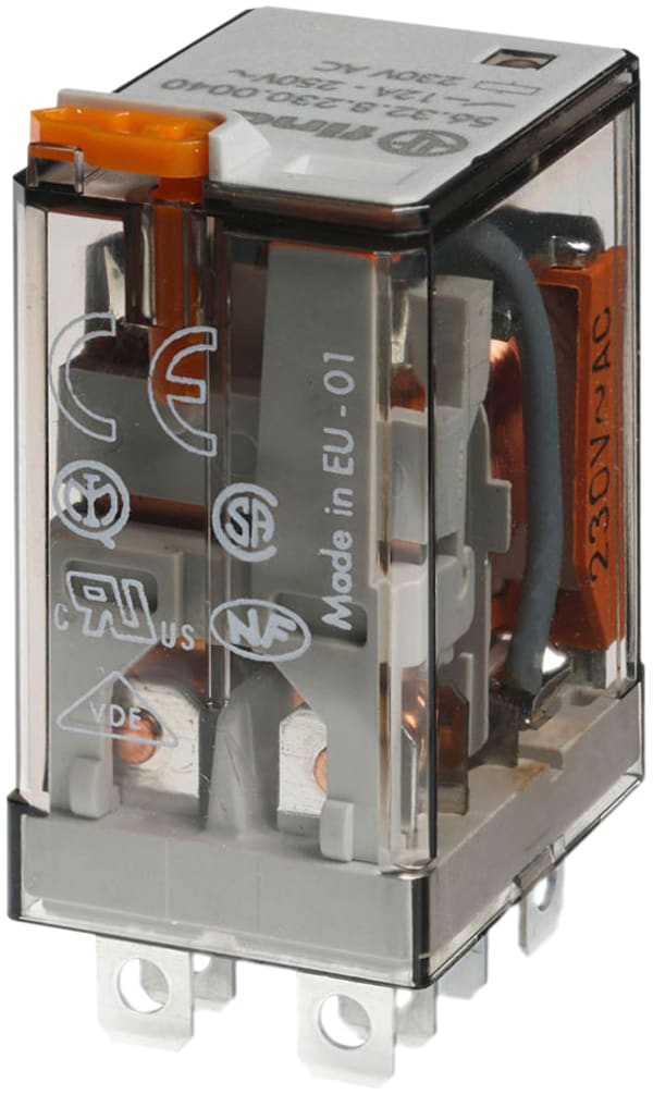 FINDER SPA - FIN563280060000 RELE DI POTENZA 2 CONTATTI 12A