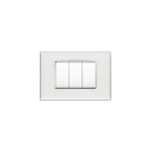 VIMAR SPA - VIW20653.B41 Placca Classic 3M Reflex ghiaccio