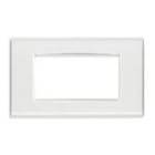 VIMAR SPA - VIW20654.B41 PLACCA CLASSIC 4M REFLEX GHIACCIO