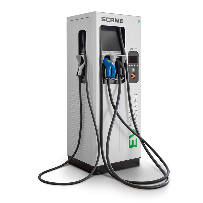 SCAME PARRE SPA - SCA206.M91-F12V STAZIONE DC BE-M 060KW CCS2+CHA+T2