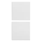 VIMAR SPA - VIW20751.0.B DUE MEZZI TASTI 1M FISSI NEUTRI BIANCO