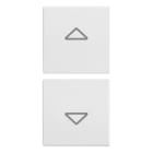 VIMAR SPA - VIW20751.2.B DUE MEZZI TASTI 1M SIMBOLI FRECCE BIANCO