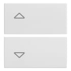 VIMAR SPA - VIW20752.2.B DUE MEZZI TASTI 2M SIMBOLI FRECCE BIANCO