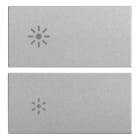 VIMAR SPA - VIW20752.3.N Due mezzi tasti 2M dimmer Next