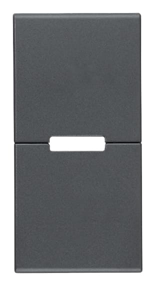 VIMAR SPA - VIW20755 DUE MEZZI TASTI 1M NEUTRO PERS. GRIGIO