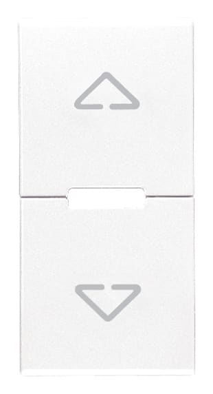 VIMAR SPA - VIW20755.2.B DUE MEZZI TASTI 1M SIMBOLI FRECCE BIANCO