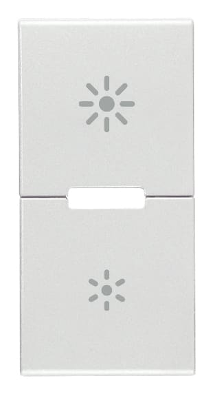 VIMAR SPA - VIW20755.3.N DUE MEZZI TASTI 1M DIMMER NEXT