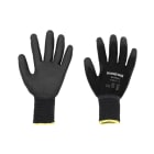 PIP SAFETY ITALIA SR - HYE2100251-09/SP WORKEASY BLACK SIZE 9 CARDED X 1PR