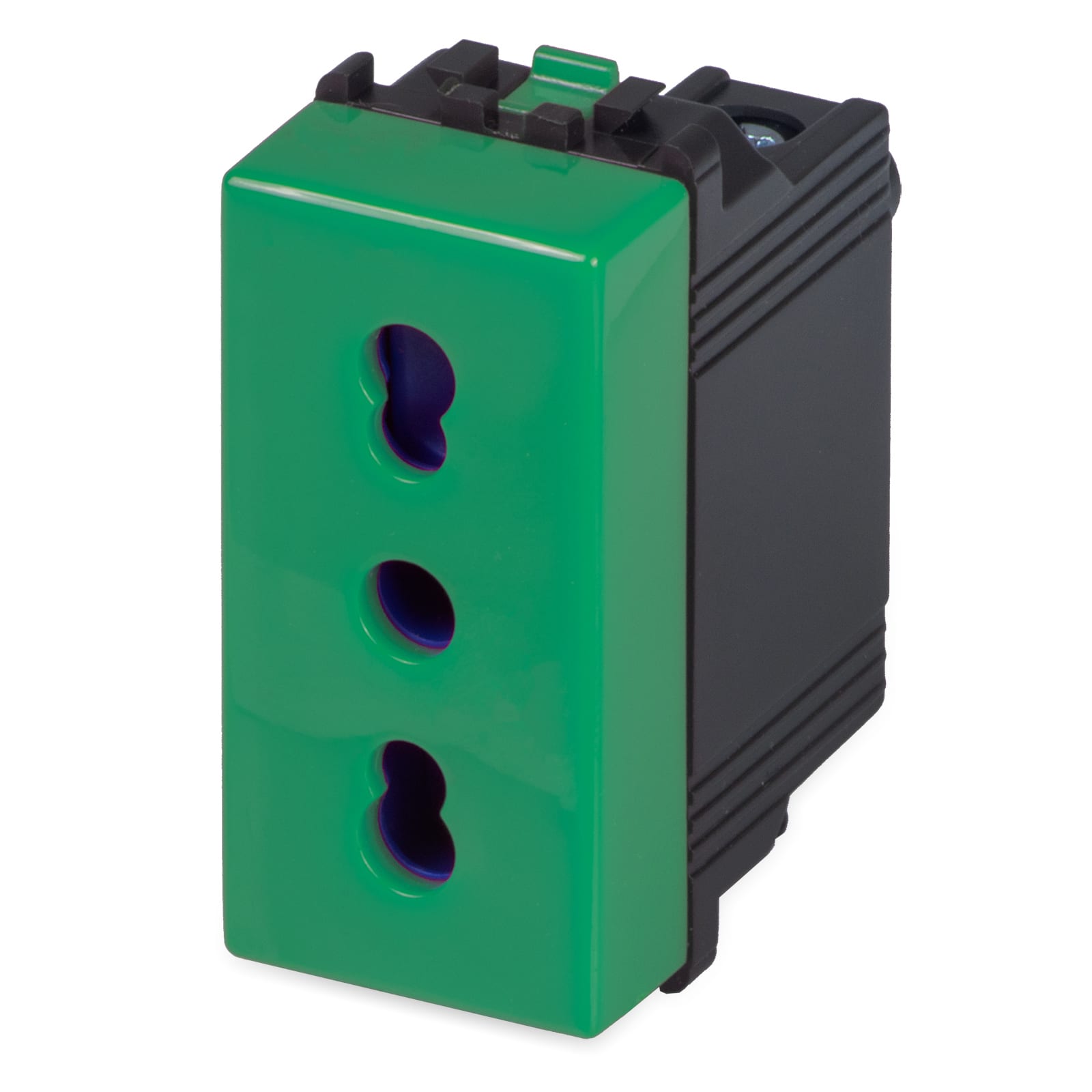 MASTER SRL - MST21159V MIX PRESA 2P+T 16A BIVALENTE VERDE