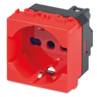 MASTER SRL - MST21170R MIX PRESA P40 UNIV. 2P+T 16A ROSSO