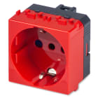 MASTER SRL - MST21175R MIX PRESA P30 SCHUKO 2P+T 16A ROSSO