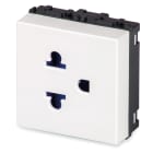 MASTER SRL - MST21188.2 MIX PRESA 2P+T 16A 250V EUROAMER. 2 MOD.