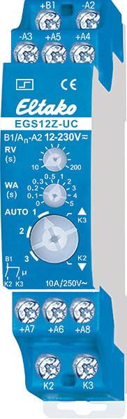 ELTAKO - EAK21200401 IMPULSE GROUP SWITCH, 1 + 1 NO 10A