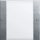 GIRA - GIR213126 Wippenset 1f BSF System 55 Klar/F Alu