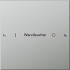 GIRA - GIR2131602 Wippenset 1f beschr. System 55 Edelstahl