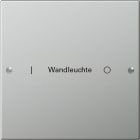 GIRA - GGI2131602 Wippenset 1f beschr. System 55 Edelstahl