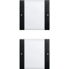 GIRA - GIR2132005 SETBIL.2-M(1+1)CTSYSTEM55TRASP./NERO