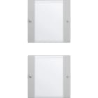 GIRA - GIR2132015 Wippenset 2f (1+1) BSF System 55 Klar/Gr