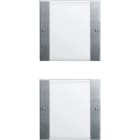 GIRA - GIR213226 Wippenset 2f (1+1) BSF System 55 Klar/F