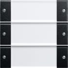 GIRA - GGI2133005 Wippenset 3f BSF System 55 Klar/Schwarz