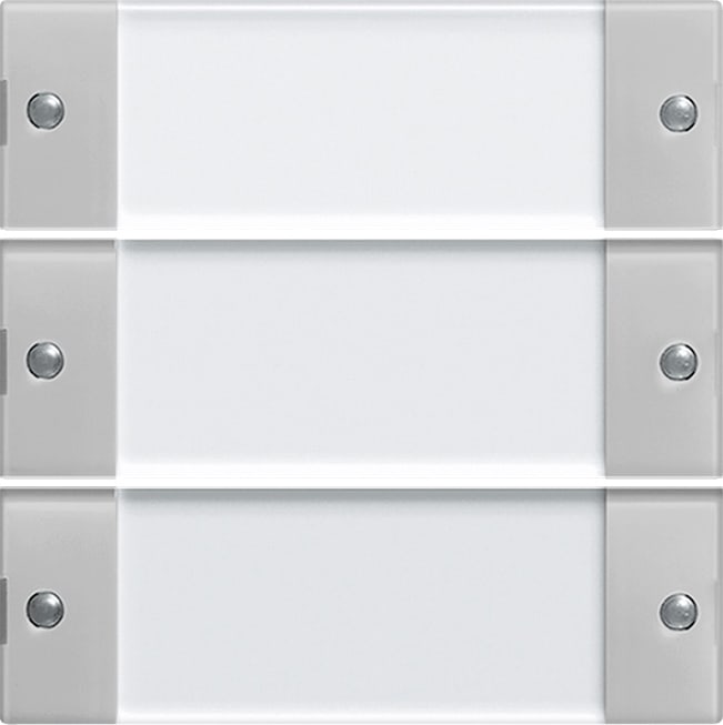 GIRA - GIR2133015 Wippenset 3f BSF System 55 Klar/Grau m