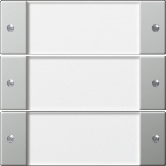 GIRA - GIR2133600 Wippenset 3f BSF System 55 Klar/Edelstah