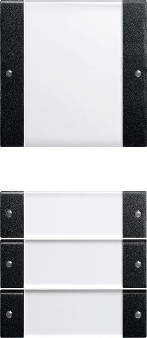 GIRA - GIR2134005 Wippenset 4f (1+3) BSF System 55 Klar/Sc