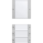 GIRA - GIR2134015 Wippenset 4f (1+3) BSF System 55 Klar/Gr