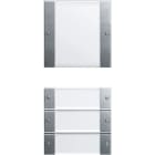 GIRA - GIR213426 Wippenset 4f (1+3) BSF System 55 Klar/F