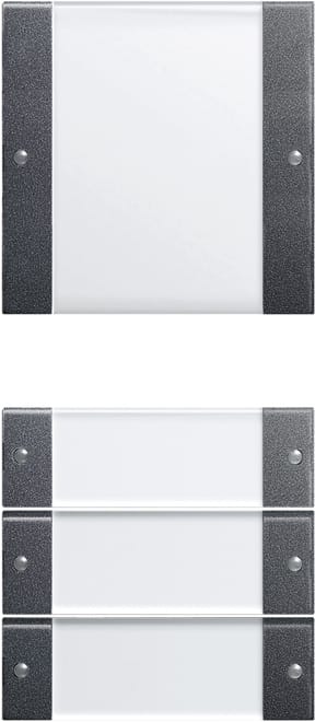 GIRA - GIR213428 Wippenset 4f (1+3) BSF System 55 Klar/An