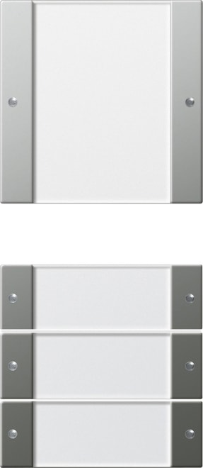 GIRA - GIR2134600 Wippenset 4f (1+3) BSF System 55 Klar/Ed