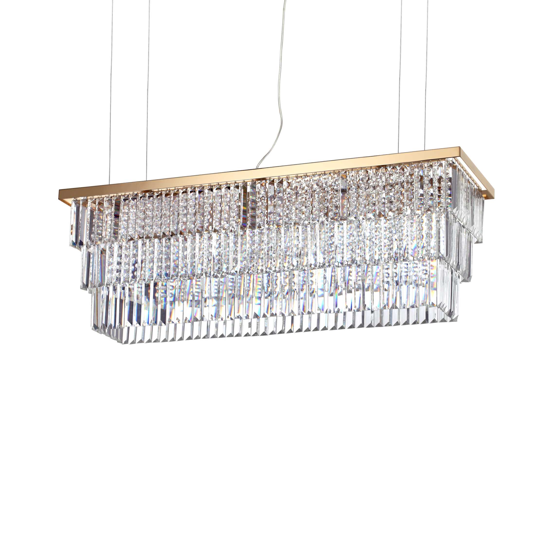 IDEAL LUX SRL - IUX213583 MARTINEZ SP8 ORO