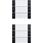 GIRA - GIR2136005 SET BIL. 6-M (3+3) CT SYSTEM 55 TRASP./N