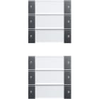 GIRA - GGI213628 SET BIL. 6-M (3+3) CT SYSTEM 55 TRASP./A