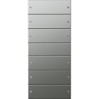 GIRA - GIR2136601 Wippenset 6f (3+3) System 55 Edelstahl