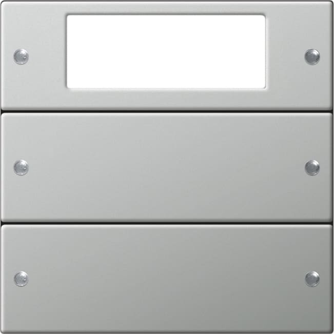 GIRA - GIR2142601 SET BIL. 2-M PLUS SYSTEM 55 ACCIAIO INOX