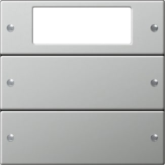 GIRA - GGI2142601 SET BIL. 2-M PLUS SYSTEM 55 ACCIAIO INOX