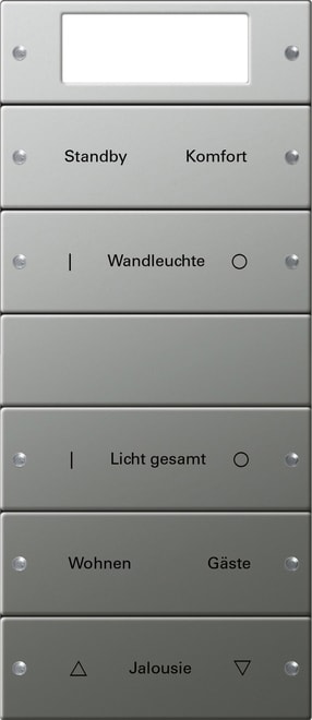 GIRA - GIR2145602 Wippenset 5f Plus (2+3) beschr. System 5