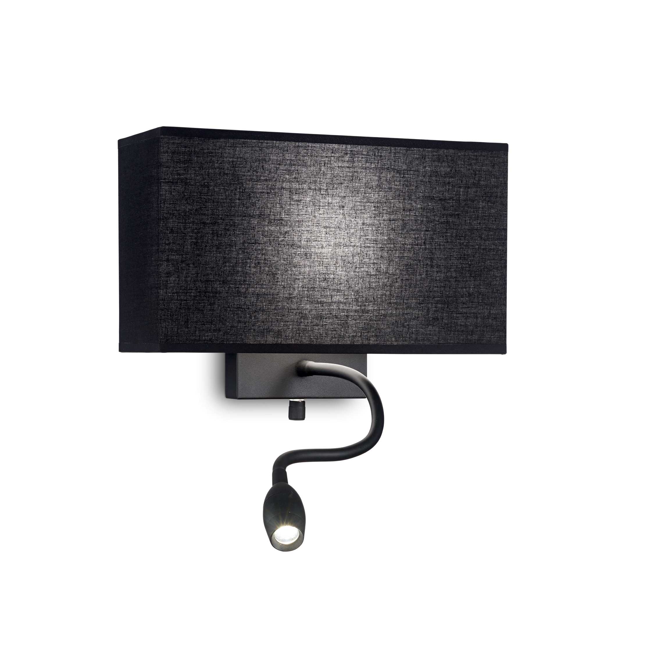 IDEAL LUX SRL - IUX215709 HOTEL AP2 ALL BLACK