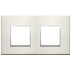 VIMAR SPA - VIW21643.08 PLACCA 4M (2+2) INT71 TITANIO