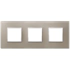 VIMAR SPA - VIW21644.74 PLACCA 6M (2+2+2) INT71 OPALE BRUNO