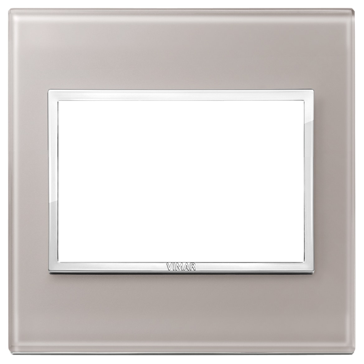 VIMAR SPA - VIW21648.73 PLACCA 3M BS GRIGIO PERLA