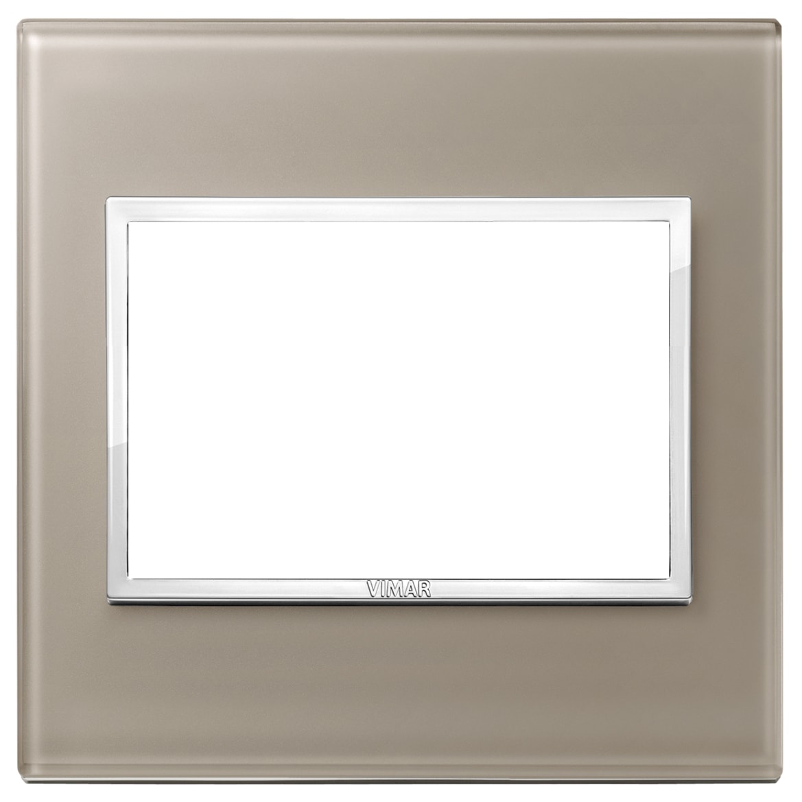 VIMAR SPA - VIW21648.74 PLACCA 3M BS OPALE BRUNO