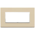 VIMAR SPA - VIW21649.21 Placca 5M BS crema